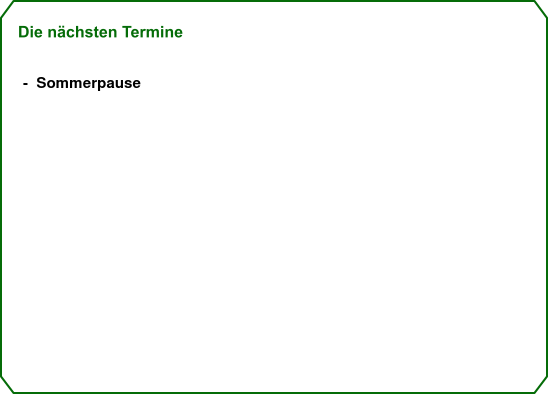Die nchsten Termine